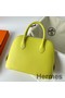 Hermes Bolide 1923 25 Handmade Bag In Lime Epsom Calfskin Replica
