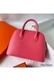 Hermes Bolide 1923 25 Handmade Bag In Rose Lipstick Evercolor Calfskin Replica