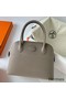 Hermes Bolide 1923 27 Handmade Bag In Gris Asphalt Epsom Calfskin Replica
