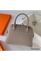 Hermes Bolide 1923 27 Handmade Bag In Gris Asphalt Epsom Calfskin Replica