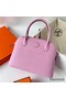 Hermes Bolide 1923 27 Handmade Bag In Mauve Sylvestre Epsom Calfskin Replica
