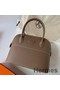 Hermes Bolide 1923 27 Handmade Bag In Taupe Epsom Calfskin Replica