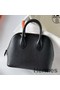 Hermes Bolide 1923 Mini Handmade Bag In Black Chevre Mysore Leather Replica