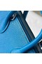 Hermes Bolide 1923 Mini Handmade Bag In Blue Frida Chevre Mysore Leather Replica