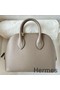 Hermes Bolide 1923 Mini Handmade Bag In Gris Asphalt Evercolor Calfskin Replica