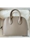 Hermes Bolide 1923 Mini Handmade Bag In Gris Asphalt Evercolor Calfskin Replica