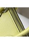 Hermes Bolide 1923 Mini Handmade Bag In Jaune Bourgeon Chevre Mysore Leather Replica
