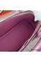 Hermes Bolide 1923 Mini Handmade Bag In Mauve Sylvestre Chevre Mysore Leather Replica