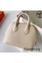 Hermes Bolide 1923 Mini Handmade Bag In Nata Chevre Mysore Leather Replica