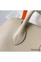 Hermes Bolide 1923 Mini Handmade Bag In Nata Chevre Mysore Leather Replica