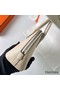 Hermes Bolide 1923 Mini Handmade Bag In Nata Chevre Mysore Leather Replica