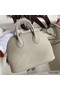 Hermes Bolide 1923 Mini Handmade Bag In Pearl Grey Chevre Mysore Leather Replica