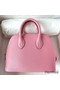 Hermes Bolide 1923 Mini Handmade Bag In Rose Confetti Chevre Mysore Leather Replica