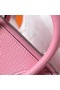 Hermes Bolide 1923 Mini Handmade Bag In Rose Confetti Chevre Mysore Leather Replica