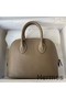 Hermes Bolide 1923 Mini Handmade Bag In Taupe Chevre Mysore Leather Replica