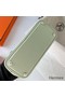 Hermes Bolide 1923 Mini Handmade Bag In Vert Fizz Chevre Mysore Leather Replica