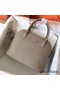 Hermes Bolide 27 Handmade Bag In Tourterelle Clemence Leather Replica