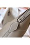 Hermes Bolide 27 Handmade Bag In Tourterelle Clemence Leather Replica