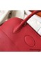Hermes Bolide 31 Handmade Bag In Red Clemence Leather Replica