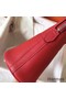 Hermes Bolide 31 Handmade Bag In Red Clemence Leather Replica