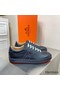 Hermes Boomerang Sneakers In Black Epsom Leather Replica