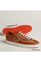 Hermes Boomerang Sneakers In Brown Epsom Calfskin Replica