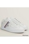 Hermes Boomerang Sneakers In Multicolore White Leather Replica