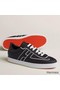 Hermes Boomerang Sneakers In Noir Epsom Calfskin Replica