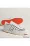 Hermes Boomerang Sneakers In White Epsom Calfskin Replica