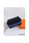 Hermes Bride-a-Brac Large Case in Black Canvas with Zigzag Motifs Replica