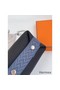 Hermes Bride-a-Brac Large Case in Black Canvas with Zigzag Motifs Replica