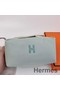Hermes Bride-a-Brac Large Case in Light Green Canvas Replica