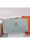 Hermes Bride-a-Brac Large Case in Light Green Canvas Replica