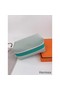 Hermes Bride-a-Brac Large Case in Light Green Canvas Replica