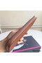 Hermes Brown Clemence Azap Zipped Wallet Replica