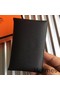 Hermes Calvi Card Holder In Black Epsom Leather Replica