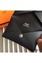 Hermes Calvi Card Holder In Black Epsom Leather Replica