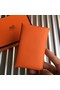 Hermes Calvi Card Holder In Orange Epsom Leather Replica