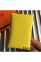 Hermes Calvi Card Holder In Yellow Epsom Leather Replica