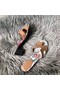 Hermes Camel Swift Oasis Sandals with Botanique Printed Replica