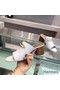 Hermes Camilla Mules 60MM In White Calfskin Replica