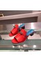 Hermes Candy 40mm Sandals In Red Calfskin Replica