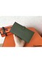 Hermes Canopee Clemence Bearn Gusset Wallet Replica