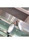 Hermes Catena Mules In Silver Metallic Calfskin Replica