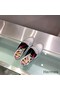 Hermes Catena Mules In Silver Metallic Calfskin Replica