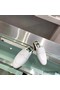 Hermes Catena Mules In White Calfskin Replica