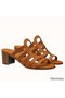 Hermes Celena Sandals 50mm In Brown Calfskin Replica