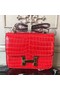 Hermes Cherry Constance MM 24cm Crocodile Bag Replica