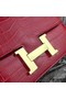 Hermes Cherry Constance MM 24cm Crocodile Bag Replica