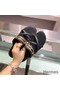 Hermes Claire Sandals In Black Calfskin Replica